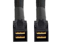 xiwai Mini cavo SAS HD SFF-8643 da interno a alta densità HD SFF-8643 Mini SAS Data Server Disk Raid 50 cm