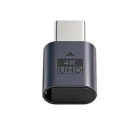xiwai Mini Displayport 4K@17hz Dummy Plug Headless Ghost Emulator CY Mini-DP Virtual Display Adapter con luce LED blu