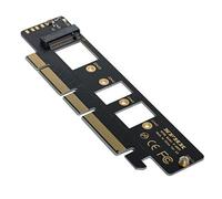 xiwai NGFF M.2 M-Key NVME AHCI SSD a PCI-E 3.0 16x 4X Adattatore per SSD da 110 mm 80 mm