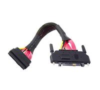 Xiwai SAS 29Pin maschio a femmina SFF-8482 Cavo di prolunga per disco rigido, 25 cm con viti