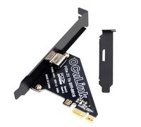 xiwai Scheda host PCI-Express 4.0 1x per Oculink SFF-8612 SFF-8611 per dock per scheda grafica esterna eGPU SSD U.2 PCIE