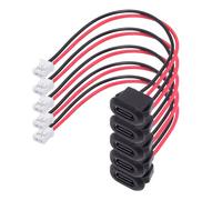 xiwai Set da 5 pezzi di cavi OEM tipo C femmina a 2 pin, cavo terminale impermeabile da tipo C a 2 pin, con passo = 2,0 mm, tipo di montaggio a chiavistello, cavo di prolunga USB C a spirale DC 5 V