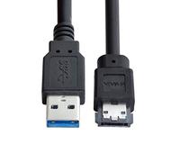xiwai USB 3.0 a Power Over eSATA DC5V Adattatore USB2.0 a HDD/SSD/ODD eSATAp Converter Type-A USB Host to ESATA Device Disk Cable