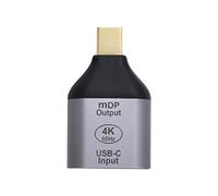 xiwai USB-C Tipo C Femmina a Mini Displayport DP Sink Adattatore HDTV 4K 60hz 1080p per tablet, telefono e laptop