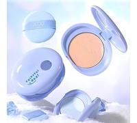xixi - Cloud Island Clear Oil Control Pressed Powder - 3 Colors #3 Clear white