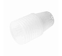 Xixian 10 Pezzi Cesto di Piantagione di Rete, Plastica PP Robusta, Colori Vivaci, Ottimo per le Piante da Interno, Decorazione del Giardino, Luce e Traspirante, Acqua Nella Regione (Bianco)