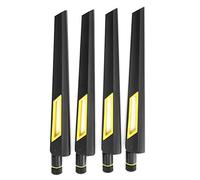 Xixian 10dB Dual-Band SMA Router Antenna for RT-AX88U AX6000 Wireless Router, Wireless Network Card, Wireless Access Point with RP-SMA Male, Stable Structure, Long Service Life,