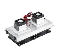 Xixian 12A Refrigeratore Termoelettrico, Dispositivo di Raffreddamento a Refrigerazione a Semiconduttore 12 V Frigorifero Fai - -te con Blocco di Raffreddamento a Grande Area per