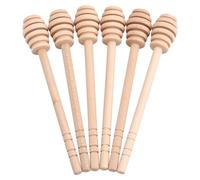 Xixian 50 Pezzi in Legno Domestico Mini Marmellata Honey Melepper Jar Che Dispensa Collezionamento, Miserazione a Bordo, Fatto di Legno di Grado Alimentare, Manico (Prendi Il re del e Apri Lo Slot
