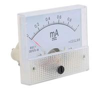 Xixian 85C1 Amperometro CC 0-1mA Indicatore a Puntatore per Misurazione | Custodia in ABS, installazione ad incasso verticale, armadio di distribuzione dell\'alimentazione, scheda di test,
