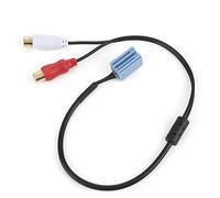 Xixian Adattatore Mini ISO a 8 Pin per Ingresso Lineare Stereo Lettore CD | Il cavo in materiale ABS, Bravo, collega facilmente il tablet del telefono mp3 all\'impianto stereo dell\'auto