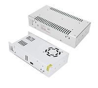Xixian Alimentatore 480W DC24V per Strip LED (S-360-24 | Custodia in lega di alluminio, ventola di raffreddamento, stampante 3D, LED s n, CCTV, automazione industriale Ingresso