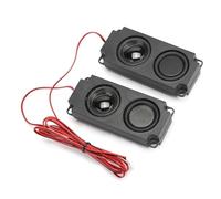 Xixian Altoparlante cavità Pesante Portatile, Doppio Altoparlante Magnetico da 8Ω 5W 40 Mm per Monitor TV, Dimensioni Ridotte con Prestazioni Stabili, qualità del Suono a Gamma Intera