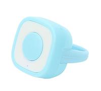Xixian Anello Telecomando per Scorrimento Selfie e Video Facile (Blue) | Anello in silicone ABS leggero, iOS HarmonyOS, ideale per leggere romanzi, guardare brevi video, scattare selfie