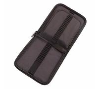 Xixian Astuccio per Penne Ad Acquerello da 120 Scomparti per Artisti - Astuccio Matite su Tela con Supporti Individuali (Borsa pieghevole da 72 pezzi (nera))