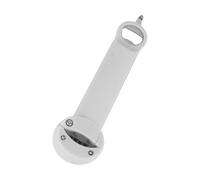 Xixian Avvitatore per Tappo Regolabile Multifunzionale in Acciaio Inossidabile 3 in 1, Apribottiglie a Barattolo Retrattile con Apri Linguetta Pop per Famiglie con Bambini o Anziani (Beige)