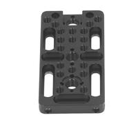 Xixian Camera Cheese Easy Plate - Scheda di Espansione Multiuso a Sgancio Rapido con Filettature da 1/4" e 3/8", Pattino Freddo, Foro di Posizionamento