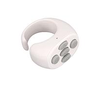 Xixian Controller Ad Anello Intelligente, 5.3 Remoto Control, Pagina Turner per Electronic Book, Wireless Remote Control Page Turner (Bianco)