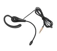 Xixian Cuffie con Gancio Singolo per l'orecchio con Microfono, Telefono da Ufficio Cancellazione del Rumore da 3,5 Mm per PC Portatile, Cuffie Leggere Servizio Clienti Call Center, Dispositivi Mobili