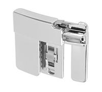 Xixian Fibbia con da Cintura Multifunzione, ABS Robusto, Mai Deformato, Estetica, e Comoda Fibbia di Serraggio per Pantaloni con Termoretraibile in Vita (Argento)