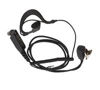 Xixian G Forma a Cuffia Microfono, Auricolare Auricolare per Walkie Gust -Walkie con Microfono PTT per Sepura STP8000, Cavo Spesso, Ideale per la Sicurezza, Discoteche, Accessori