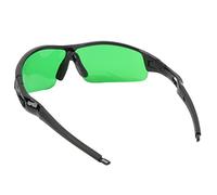 Xixian Illuminazione HPS, Occhiali di Protezione a LED, Occhiali Protettivi UV per Lavorare, Coltivazione di Occhiali Camera con Stecca Nasale e Lente Aggiuntiva per Coltivazione, Casa (Verde)
