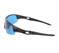 Xixian Illuminazione HPS, Occhiali di Protezione a LED, Occhiali Protettivi UV per Lavorare, Coltivazione di Occhiali Camera con Stecca Nasale e Lente Aggiuntiva per Coltivazione, Casa (Blu)