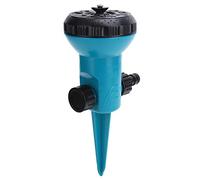 Xixian Irrigatore da Giardino 9 Modalità, Rotativo Aspersore per Prato, | Robusta struttura in plastica, ideale per l\'irrigazione del giardino e la cura del prato, si adatta perfettamente alle