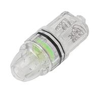 Xixian Luce da Pesca a Goccia Profonda LED Esca Subacquea 300 M Impermeabile in Plastica Trasparente Alimentato a Batteria AA per Pesca Alla Traina d'acqua Dolce in Mare Attrezzatura per la Alla