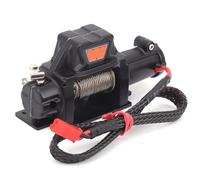 Xixian Metal RC Winch with Remote per 4 Axial Crawler Car Accessory | Robusta struttura in lega , adatta a 4 cingolati D90 Scx10, migliora efficacemente l\'esperienza di recupero fuoristrada