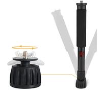 Xixian Mini Monopiede Regolabile in Alluminio a 6 Sezioni per, Mirrorless, Telefono e Microfono - Fino a 48" (P-256A)