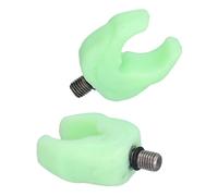 Xixian Poggiatesta per Canna da Pesca Alla Carpa, 4 Pezzi, Impugnature in Silicone con Filettatura M3/8, Supporto Antiscivolo per Accessori la Pesca all'aperto in Barca Sul Lago Fluviale