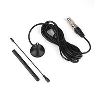 Xixian Ricezione da 50 Miglia, Antenna Doppia VHF/UHF per ATSC/-T/-2/ISDB, con Materiale Plastico, Colore, Leggera e Portatile, Un'antenna Estensibile per la Ricezione Digitale,