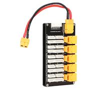 Xixian Scheda di Ricarica Parallela Batteria, Batteria Lipo Parallel XT30 XT60 Plug 2-6S Batterie di Litio con Due Connettori Cavo di Ricarica, Compatibile con IMAX B6, Q6 Pro, D2,