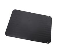 Xixian Scongelamento Rapido, Vassoio in Lega in Lega di Alluminio Aeronautico con più Scanalatura di Conduzione del Calore per Carne e Cibo, Angoli Morbidi Evitano di Graffiare, Buchi (L)