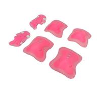 Xixian Set di Gomitiere per Pattinaggio a Rotelle per bambini: Rete Traspirante, Equipaggiamento Protettivo Regolabile , Scooter e Bicicletta (Rosa)