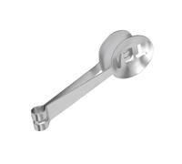 Xixian Squeezer della Bustina, Pinze da tè Leggero in Acciaio Inossidabile, Utensile da Cucina a Presa Facile per la Rimozione di Sacchetti, Mini Dimensioni con Uso Multifunzione