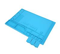 Xixian Tappetino Lavoro in Silicone Isolante Magnetico, Tappetino di Saldatura Resistente Al Calore con Magnetico per la Riparazione del Computer del Telefono, Silicone Non Slip, (S-170)