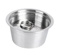 Xixian Tazza da Caffè in Acciaio Inossidabile Riutilizzabile, Tazza da | Coperchio in silicone alimentare, pressa precisa per polvere, uso domestico o in ufficio, accessorio per la preparazione