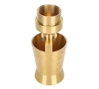 Xixian Ugello della Torre di Ghiaccio, Irrigatore del Filo Interno da 1,5 Pollici in Ottone per Stagno e Fontane, con Dimensioni Regolabili, Colonna d'Acqua Verticale, Effetto