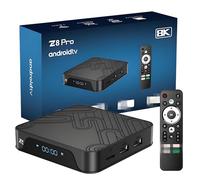 XIXIMENG Z8 PRO Android 12/10 TV Box 4K/8K HDR Smart Android Box, 2.4GHz+5GHz Dual-band WiFi & BT5.2, 4GB RAM 32GB ROM Allwinner H313/618,Supporto Sistema di aggiornamento & Interazione multi-schermo