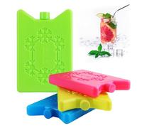 XiXiRan Elementi Refrigeranti Contenenti Gel * 4 Pezzi * 200 Ml, Elemento Refrigerante può Essere Portato Ovunque, Borse del Ghiaccio Riutilizzabili, per Conservazione degli Alimenti