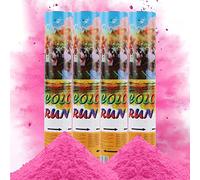 XiXiRan Sparacoriandoli Farina di Mais 4pcs - Cannone Biodegradabile per Matrimonio e Laurea - Tubi con Polvere di Coriandoli Popper