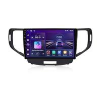 XIXIYAN Android 15 Autoradio 9 Pollice GPS Navigation per Honda Accord 8 2008-2012 Dvd Player Radio Collega e USA Supporto Dab/Controllo del Volante/Bluetooth/Carplay,8 Core 4G+WiFi 2G+32G