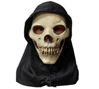 XIYANGJUAN Maschera di urlo cranio Costume di Halloween, dimensione adulti, nero (Skull Mask)
