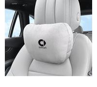 XIYUANFA 2 Pezzi Auto Cuscino Poggiatesta per Smart 453 Forfour 2015-2019, Auto Collo Pillow Cuscino Collo Guidatore Testa Cervicale Sedili Parti Accessori,D