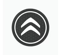 XIYUANFA 2 Pezzi Sottobicchieri da Auto per Citroen C1 C3 C4 Cactus C-Zero Berlingo Multispace, Portabicchieri Tappetini Portabevande per Auto Sottobicchiere Inserto Sottobicchieri Antiscivolo