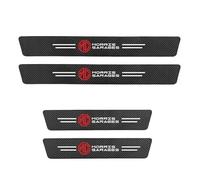 XIYUANFA 4 Pezzi Battitacco Adesivi Soglie Porte per MG GT II Saloon/Sedan 2021-2023, Batticalcagno Protezione Porta Soglia Sticker AntiGraffio Antiusura Waterproof