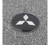 XIYUANFA 4 Pezzi Coprimozzi Autoadesivo per Mitsubishi Eclipse Cross 2021-2023, Fregi Cerchi Hubcap Sticker Copriruota Centrale Dell'auto Stickers Auto Styling Accessori,A56.5mm