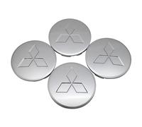 XIYUANFA 4 Pezzi Coprimozzo Centrale per Mitsubishi ASX 2010+, Copricerchi Tappi Mozzo Ruota Fregi Cerchi Dell'Auto Sostituzione Auto Accessori,B50mm